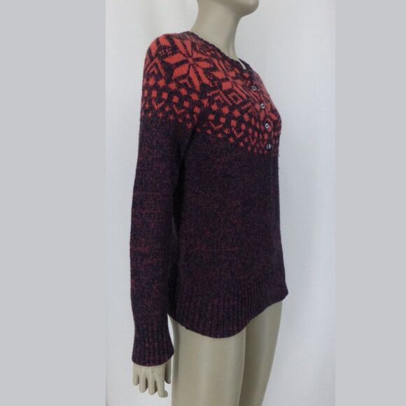 C Wonder Wool Blend Pink Floral Sweater - Picture 3 of 11